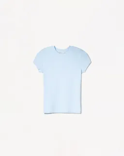 Remera cuello redondo manga corta de Bershka en Remeras para argentina