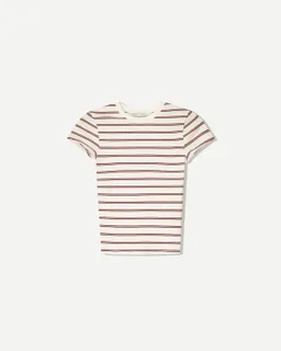 Remera cuello redondo manga corta de Bershka en Remeras para argentina