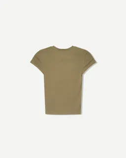 Remera cuello redondo manga corta de Bershka en Remeras para argentina