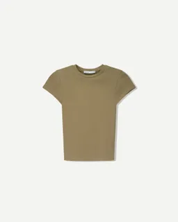 Remera cuello redondo manga corta de Bershka en Remeras para argentina