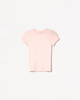 Remera cuello redondo manga corta de Bershka en Remeras para argentina
