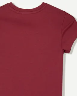 Remera cuello redondo manga corta de Bershka en Remeras para argentina