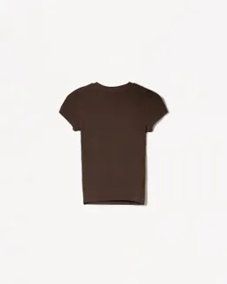 Remera cuello redondo manga corta de Bershka en Remeras para argentina