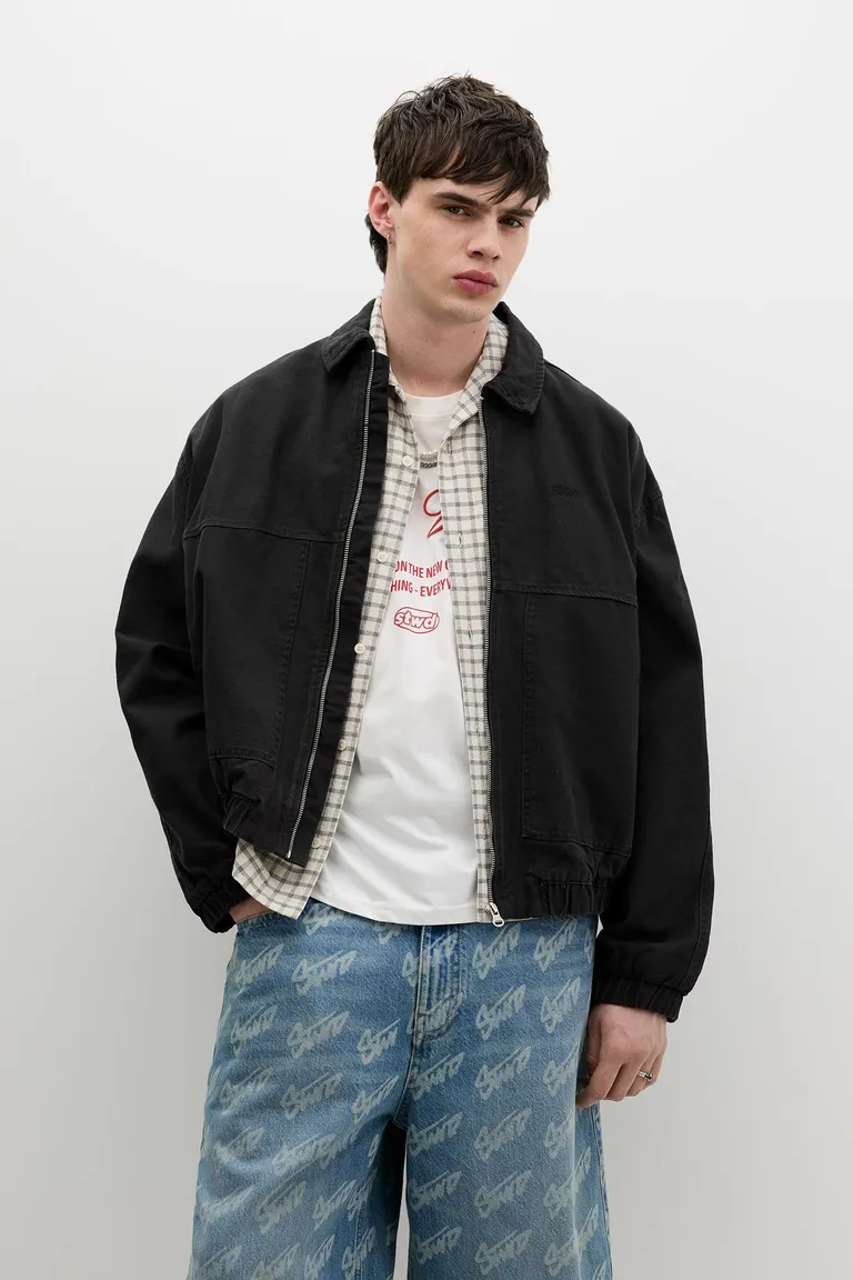 Campera liviana algodón stwd de Pull&Bear en Abrigos y Camperas para argentina