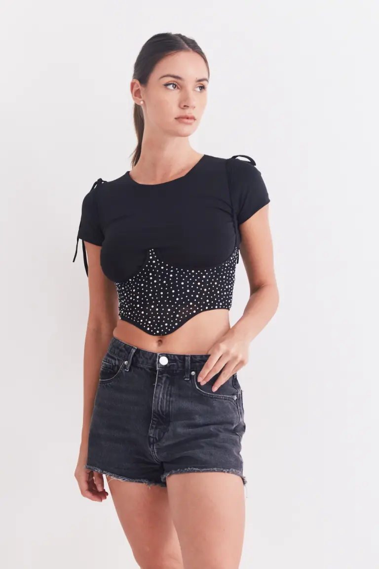 Corset con brillos de Audaz en Tops para argentina