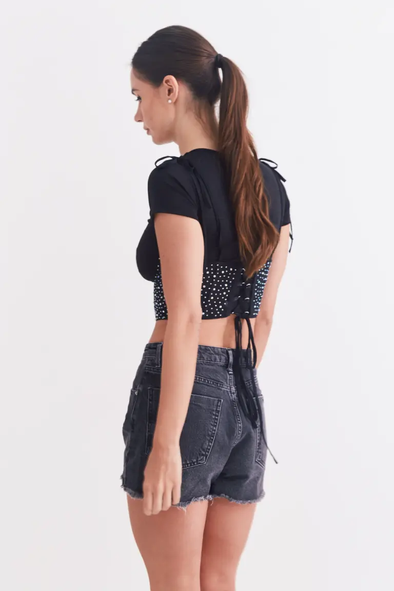 Corset con brillos de Audaz en Tops para argentina