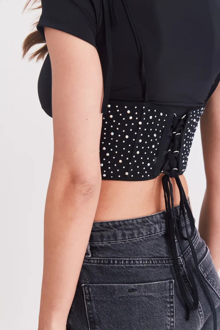 Corset con brillos de Audaz en Tops para argentina