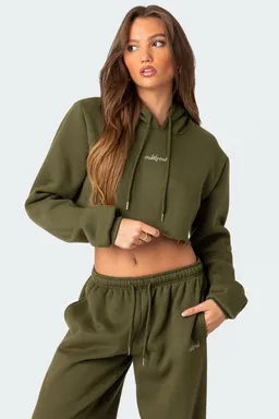 Hoodie corto brenna de Edikted en Buzos y Sweaters para argentina