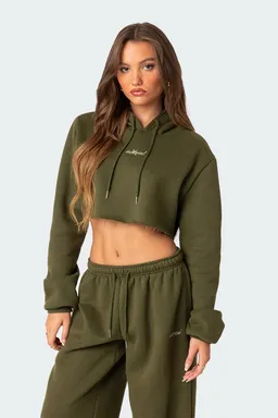 Hoodie corto brenna de Edikted en Buzos y Sweaters para argentina