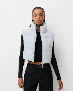 Chaleco corto acolchado de Bershka en Chalecos para argentina