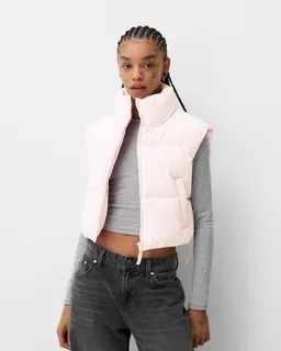 Chaleco corto acolchado de Bershka en Chalecos para argentina