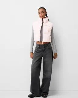 Chaleco corto acolchado de Bershka en Chalecos para argentina