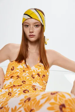 Vestido algodón flores de Mango en Vestidos para argentina