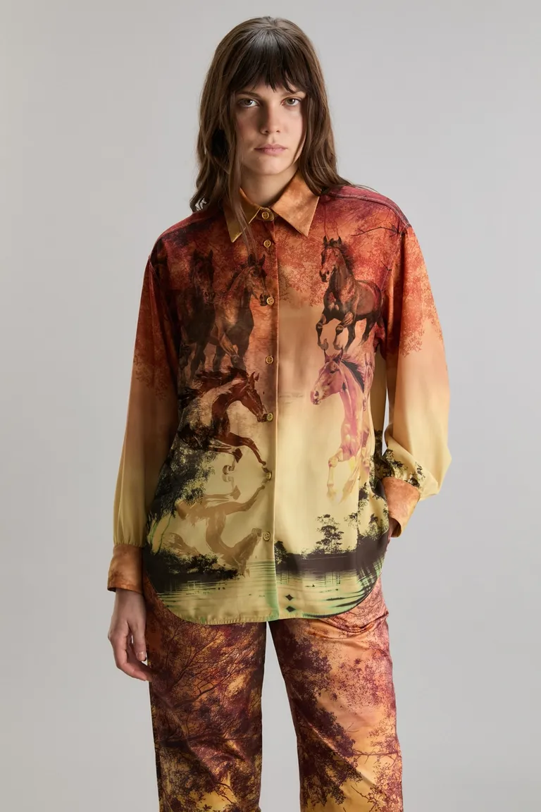 Camisa Vintage Memories: Diseño Exclusivo y Detalles Únicos para Crear Looks Modernos de Kosiuko en Camisas para argentina