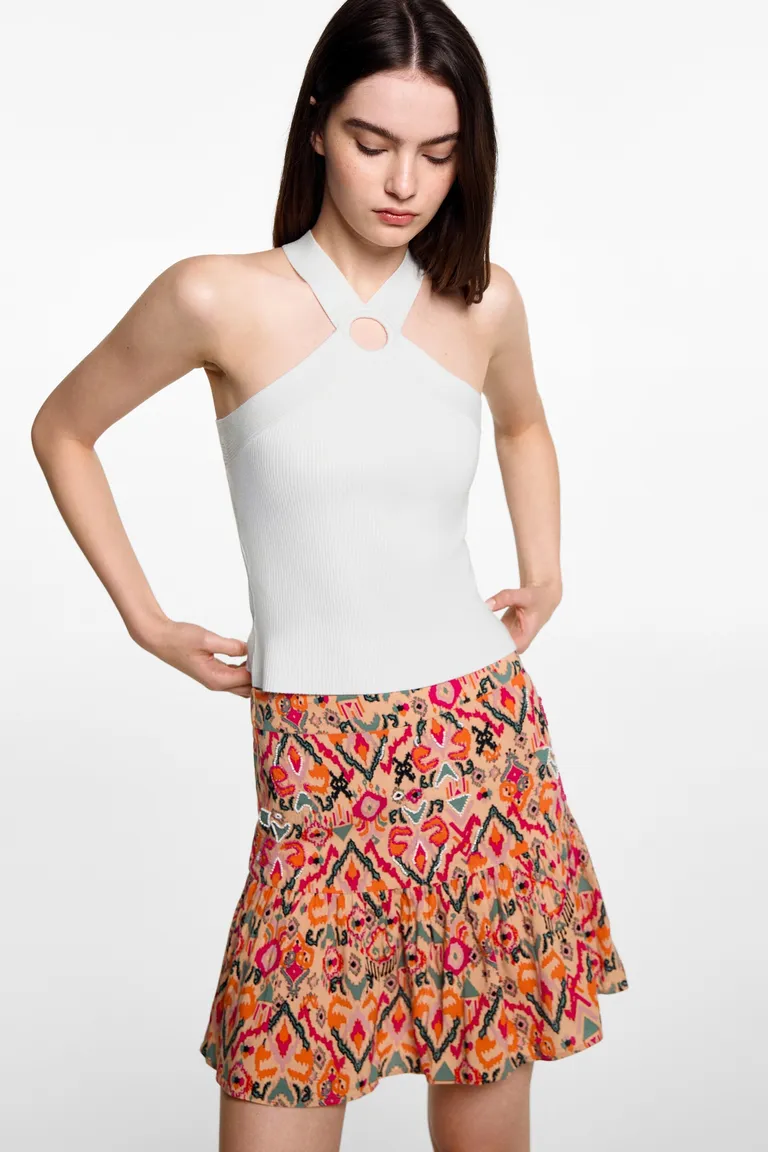 Top cruzado punto de Mango Teen en Tops para argentina