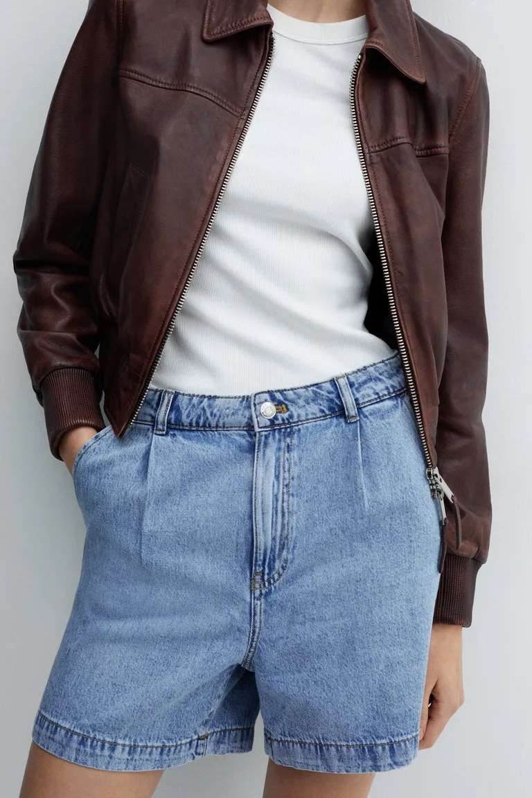 Shorts jean slouchy de Mango en Shorts para argentina