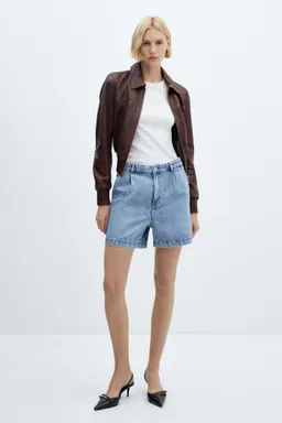 Shorts jean slouchy de Mango en Shorts para argentina