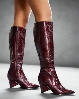 Botas altas estampado serpiente de Cuccoo en Botas y Botinetas para argentina