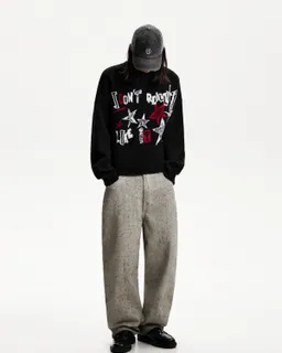 Sweater boxy jacquard de Bershka en Buzos y Sweaters para argentina