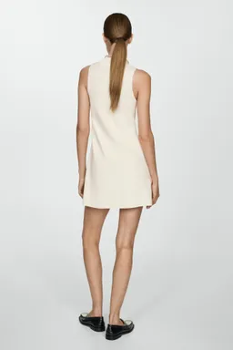 Vestido punto cuello perkins de Mango en Vestidos para argentina