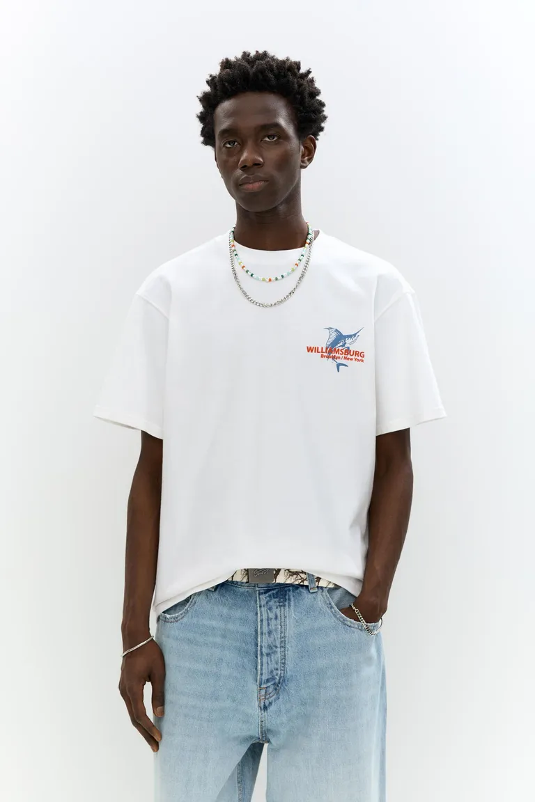 Remera gráfico pez espada de Pull&Bear en Remeras y Polos para argentina