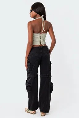 Corset emmeline con cordones de Edikted en Tops para argentina