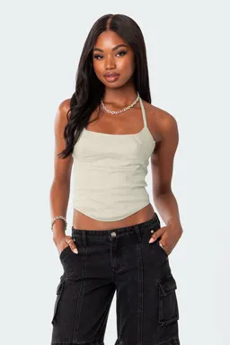 Corset emmeline con cordones de Edikted en Tops para argentina