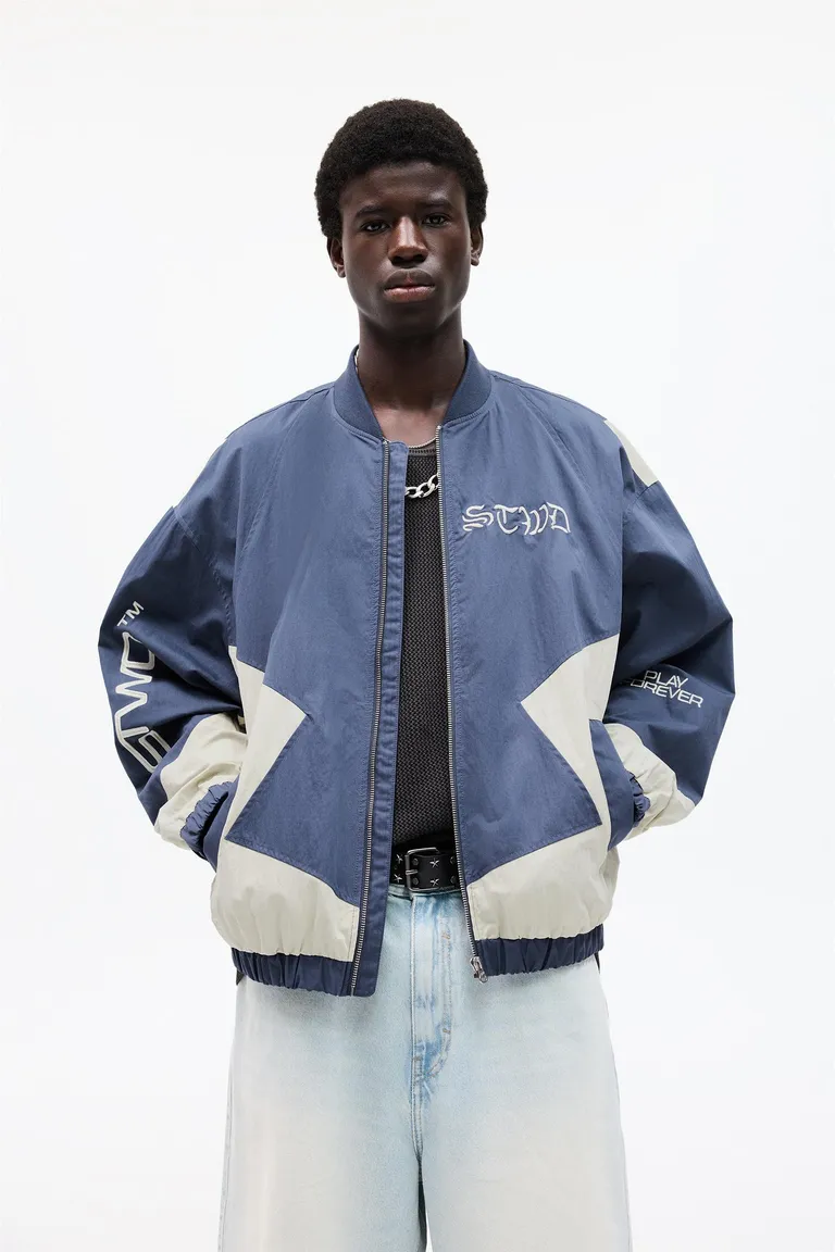 Chaqueta paneles stwd club de Pull&Bear en Abrigos y Camperas para argentina