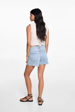Short denim tiro medio de Mango Teen en Shorts para argentina
