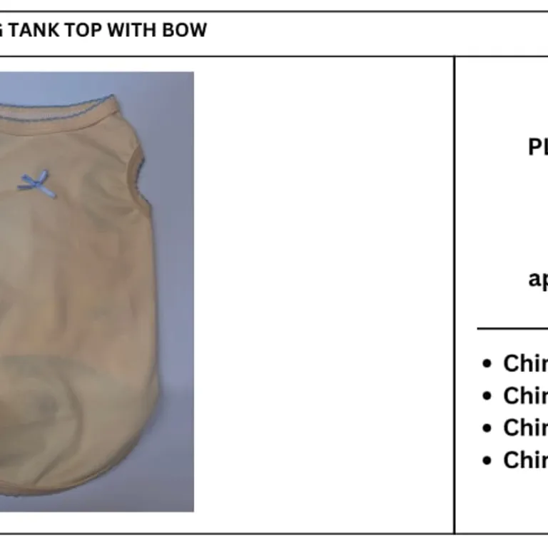 Musculosa pawfect para perro de Edikted en Tops para argentina