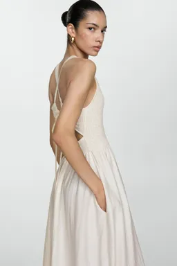 Vestido evasé fruncido de Mango en Vestidos para argentina