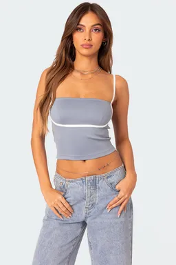 Musculosa con tiras yang de Edikted en Tops para argentina