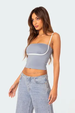 Musculosa con tiras yang de Edikted en Tops para argentina