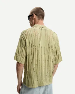 Camisa manga corta rotos de Bershka en Camisas para argentina