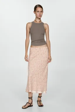 Top canalé algodón de Mango en Tops para argentina