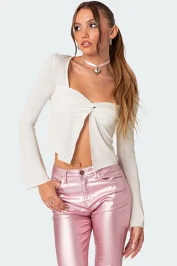 Top maxine nudo frontal de Edikted en Tops para argentina