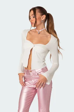 Top maxine nudo frontal de Edikted en Tops para argentina