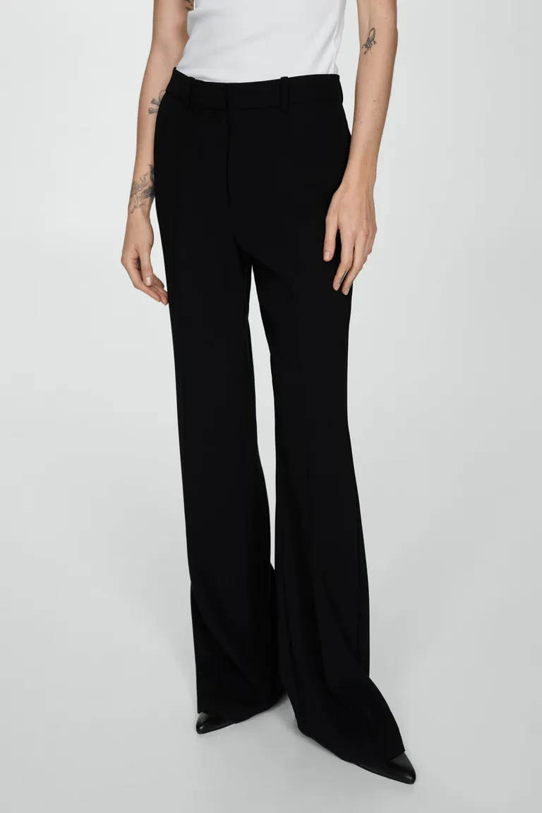 Pantalón acampanado traje de Mango en Pantalones para argentina