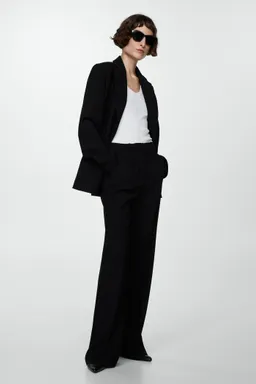 Pantalón acampanado traje de Mango en Pantalones para argentina