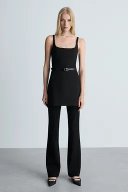 Vestido corto escote cuadrado de Mango en Vestidos para argentina