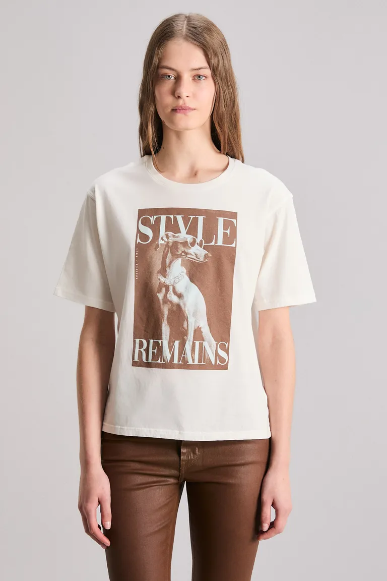 Remera de algodón con diseño gráfico exclusivo para mujer de Kosiuko en Remeras para argentina