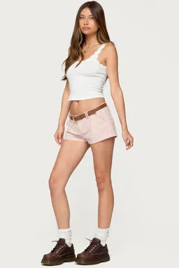 Musculosa tejida melena de Edikted en Tops para argentina