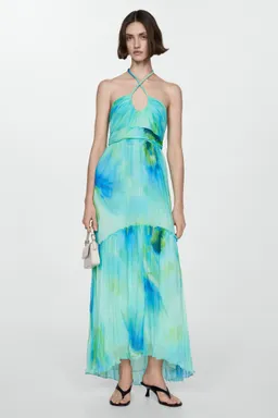Vestido halter estampado de Mango en Vestidos para argentina