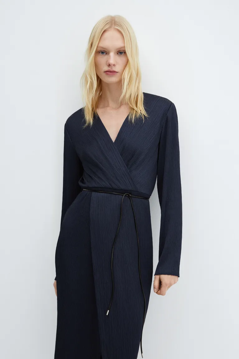 Vestido cruzado cinturón de Mango en Vestidos para argentina