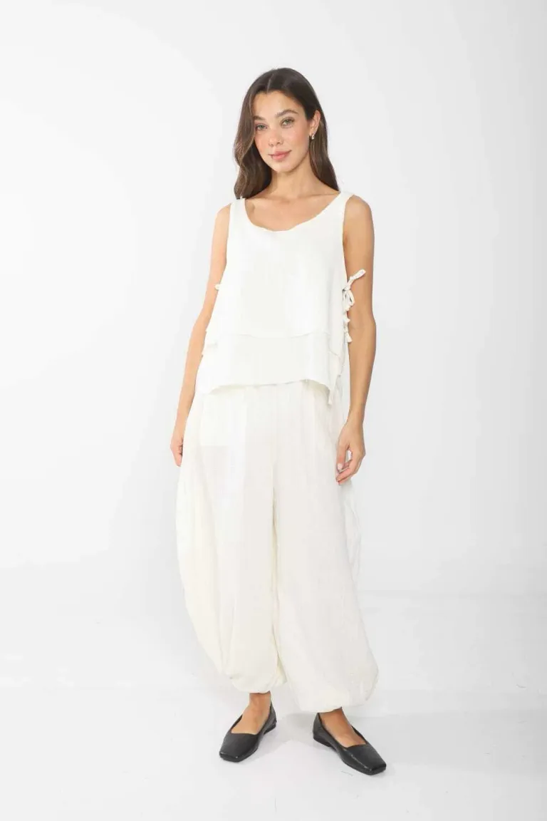 Pantalón holgado y cómodo de estilo casual para mujer de Belle en Pantalones para argentina