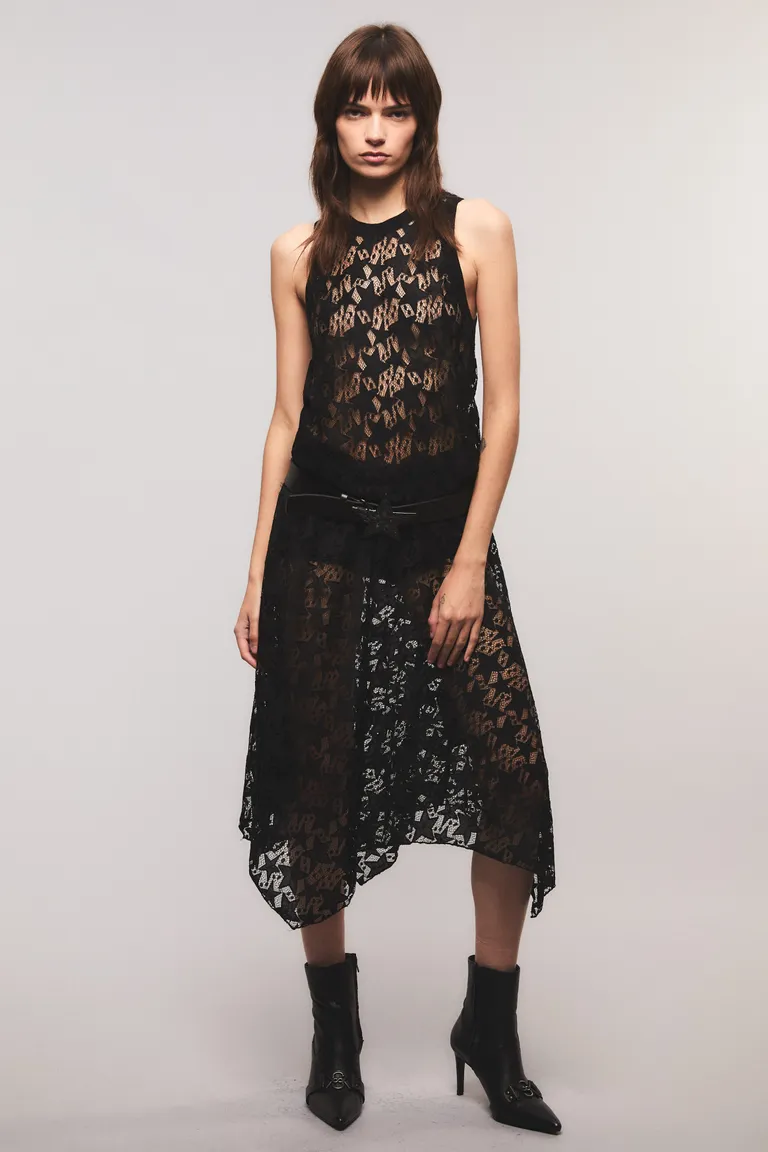 Musculosa de encaje exclusiva con diseño elegante y sofisticado de Kosiuko en Tops para argentina