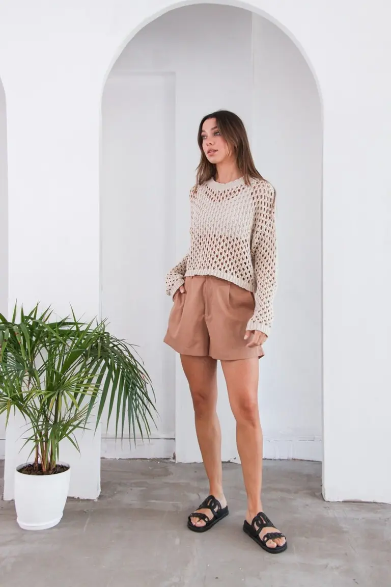 Sweater Calado Elegante de Hesed en Buzos y Sweaters para argentina