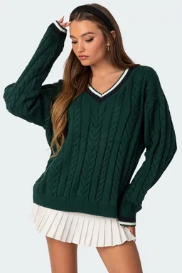 Sweater trenzado amoret de Edikted en Buzos y Sweaters para argentina