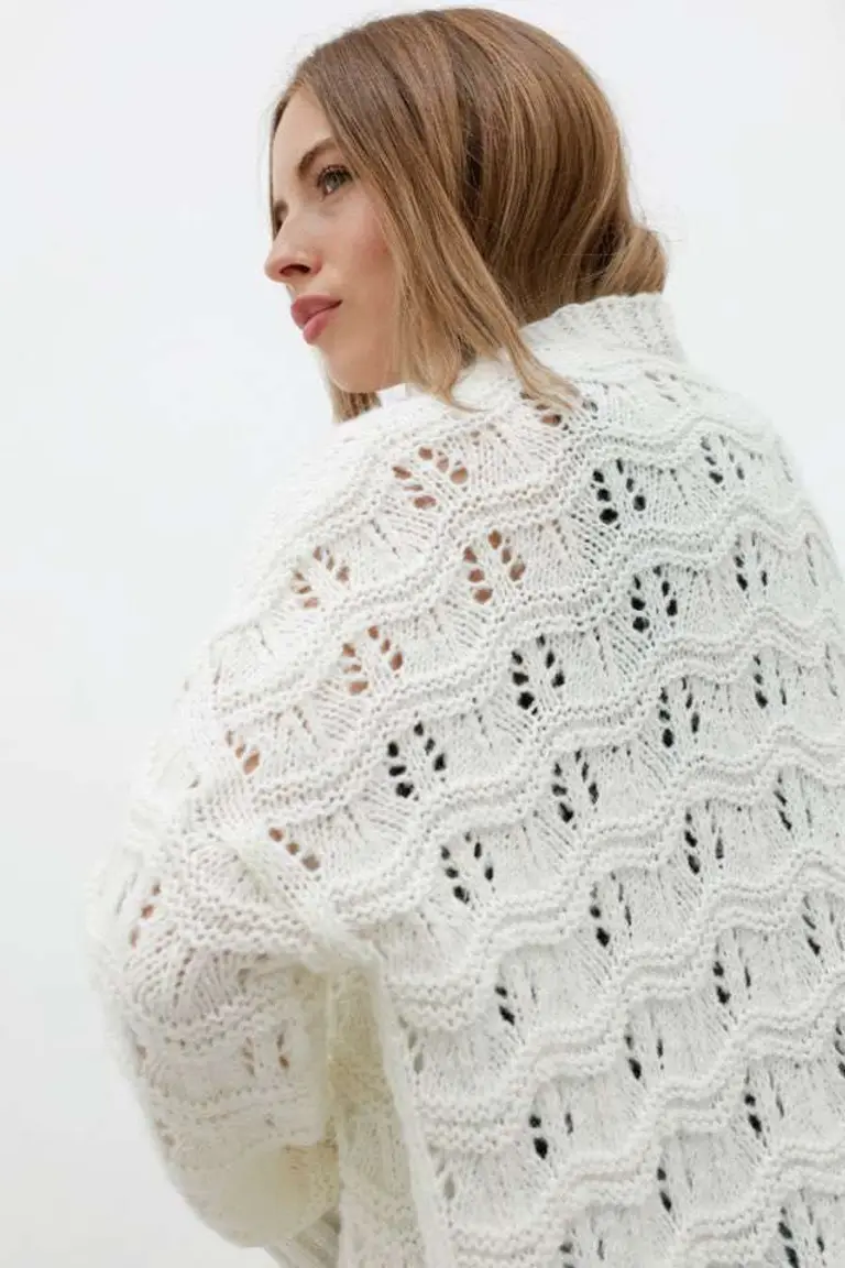 Saco Abierto Tramado de Hesed en Chaquetas para argentina