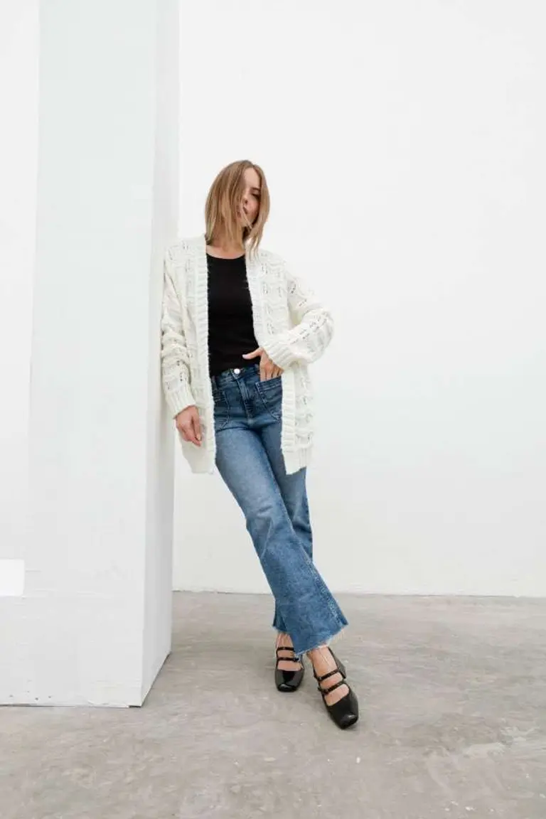 Saco Abierto Tramado de Hesed en Chaquetas para argentina